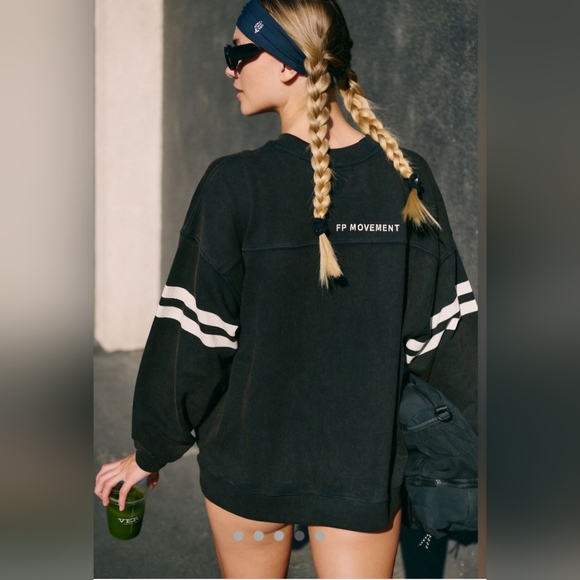 Free People Movement All Star Buti Logo Pullover Nordic Trail Combo - Picture 2 of 11